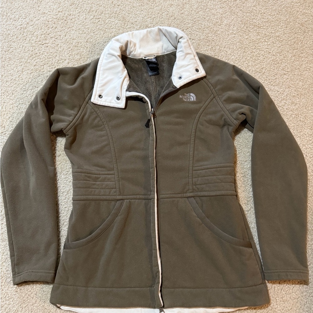 The North Face Women's Khaki Fleece Jacket